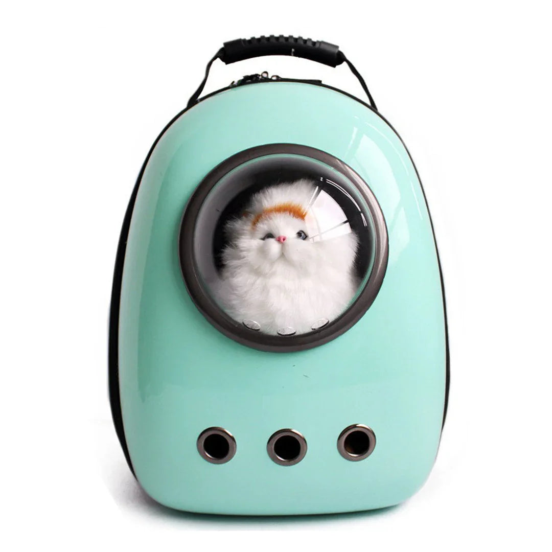 Pet Travel Carrier Backpack, Space Capsule Bubble Design