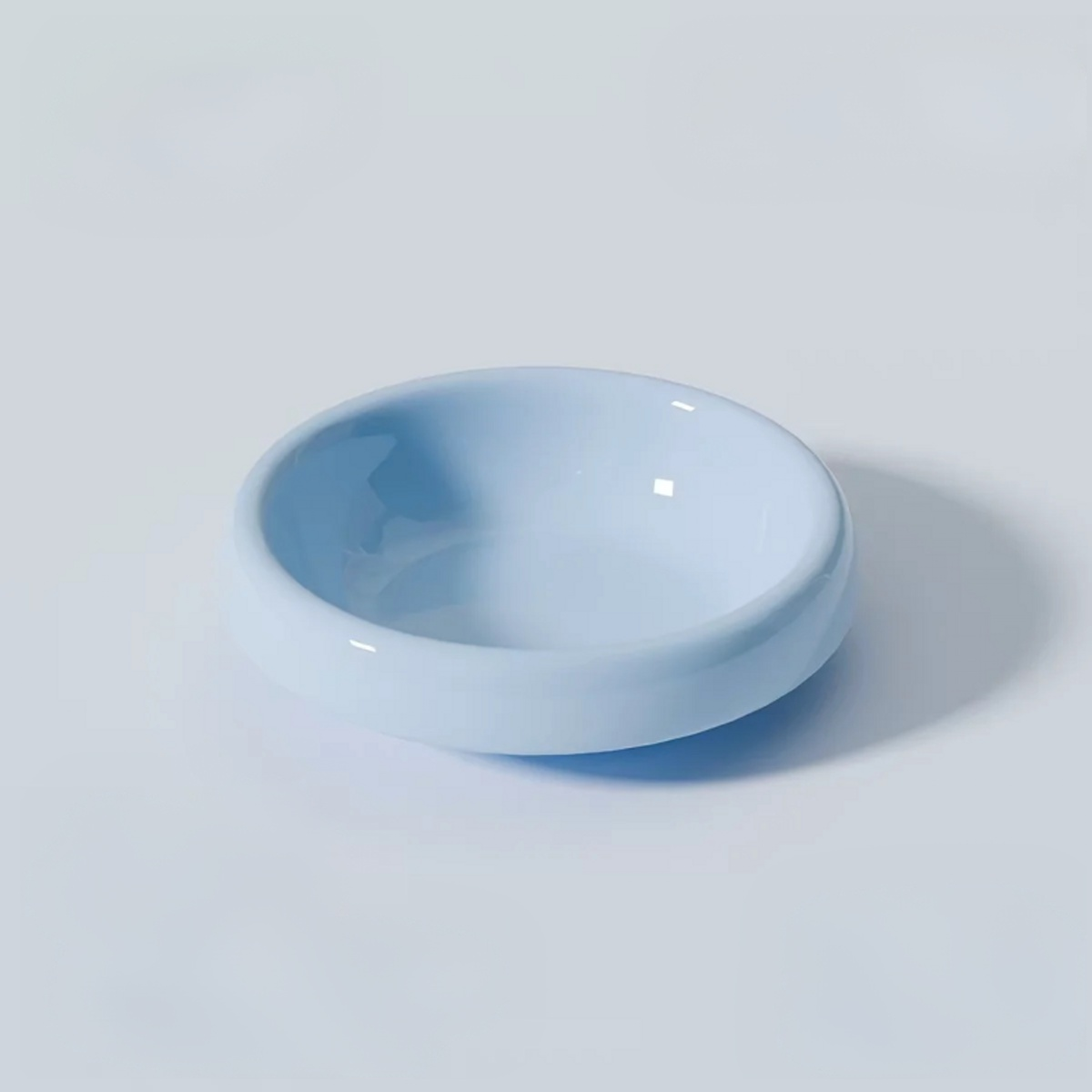 Elevated Ceramic Cat Bowl with Adjustable Metal Stand