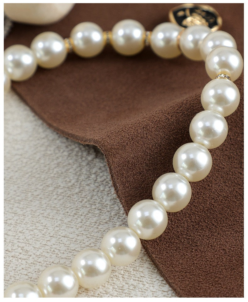 Pet Artificial Pearl Necklace for Cat and Dog