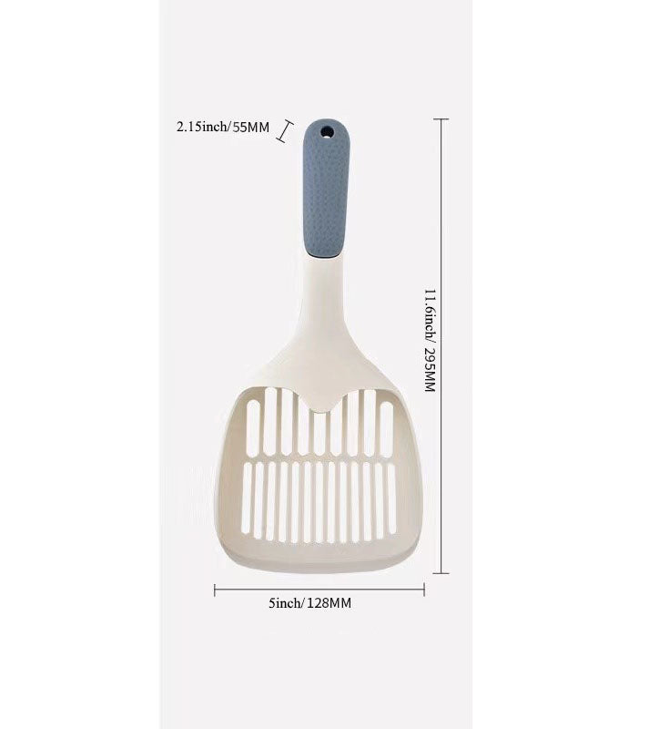 Pet Litter Scoop for Cats, Designed for Easy Sifting, Durable Plastic