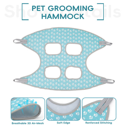 Pet Grooming Hammock Harness for Cats& Dogs