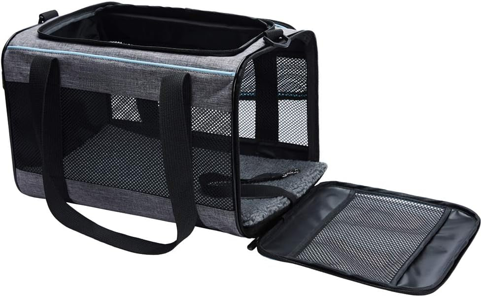 Lollimeow Cat & Dog Soft-Sided Carrier for Pets Up to 22 Lbs