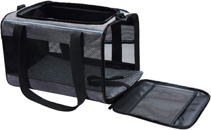 Lollimeow Cat & Dog Soft-Sided Carrier for Pets Up to 22 Lbs