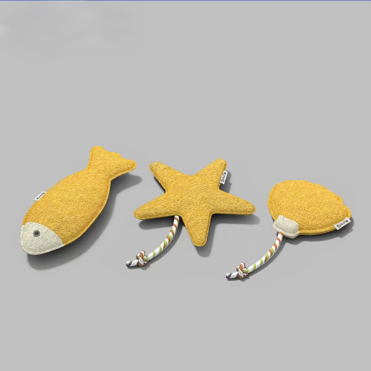 Natural Loofah Cat Chew Toys