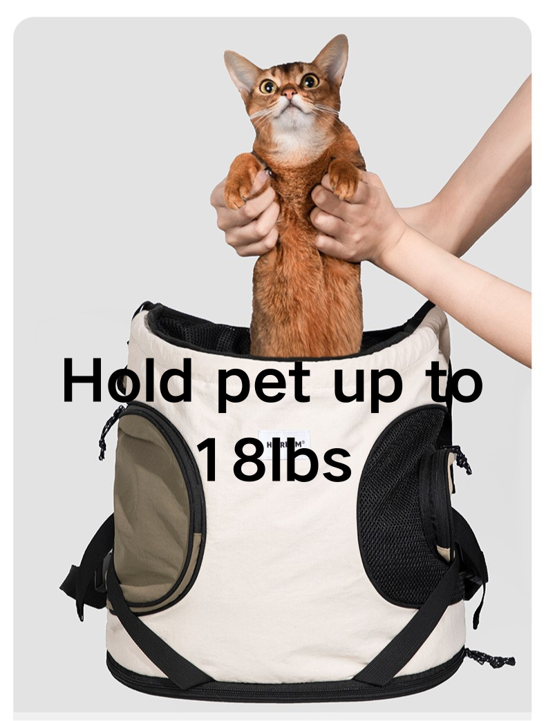 anima backpack carrier for dogs puppy carry travel pet holder Front Carrier Backpack for Pets up to 18lbs – lollimeow