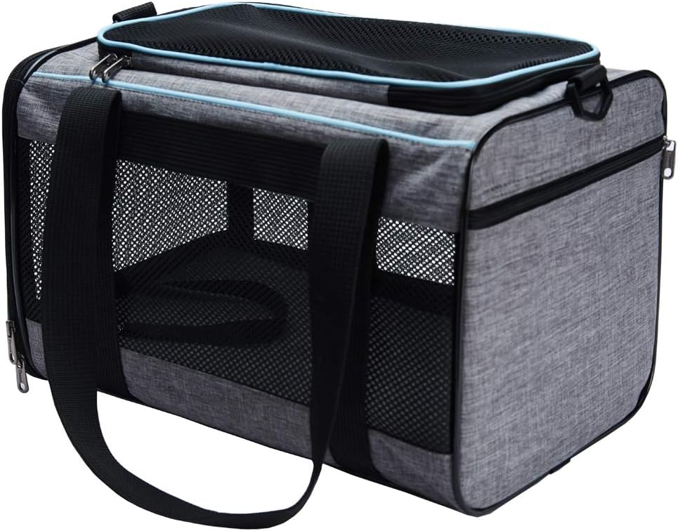 Lollimeow Cat & Dog Soft-Sided Carrier for Pets Up to 22 Lbs