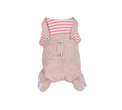 Cat Striped Clothes Cotton Vest Rompers Apparel for Cats Walm Design