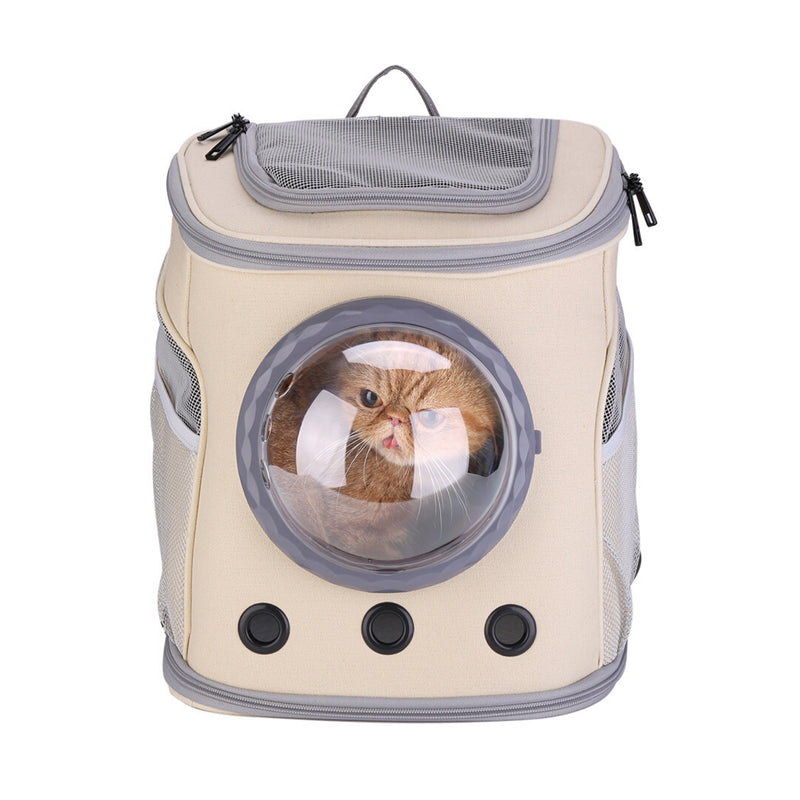Breathable Cat Carrier Backpack Transparent Cat Capsule Bubble Bags for  Travel