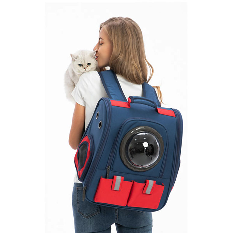 Cat Bubble Backpack, Durable Material