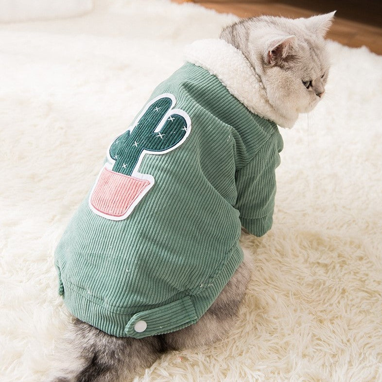 Pet Cat Turtleneck Clothes Winter Outfits Sweaters