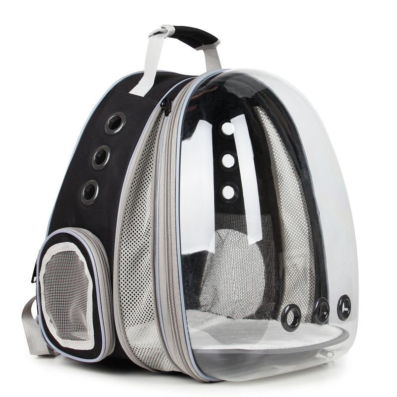 CAT BUBBLE BACKPACK WITH CLEAR WINDOW FOR HIKING-【Front Expandable】