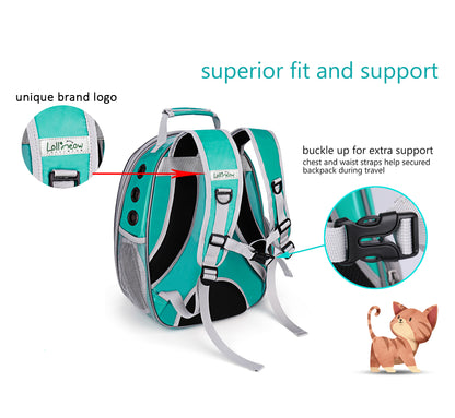 Cat Bubble Backpack with Clear Window for Hiking-【Classic】(Two Colors)